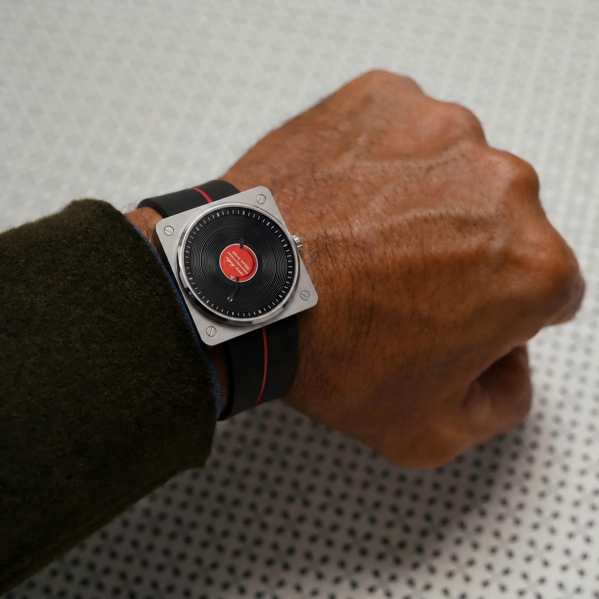 Luxury Watch Manufacturers - SKU Vinyl Record Quartz Men's Watches