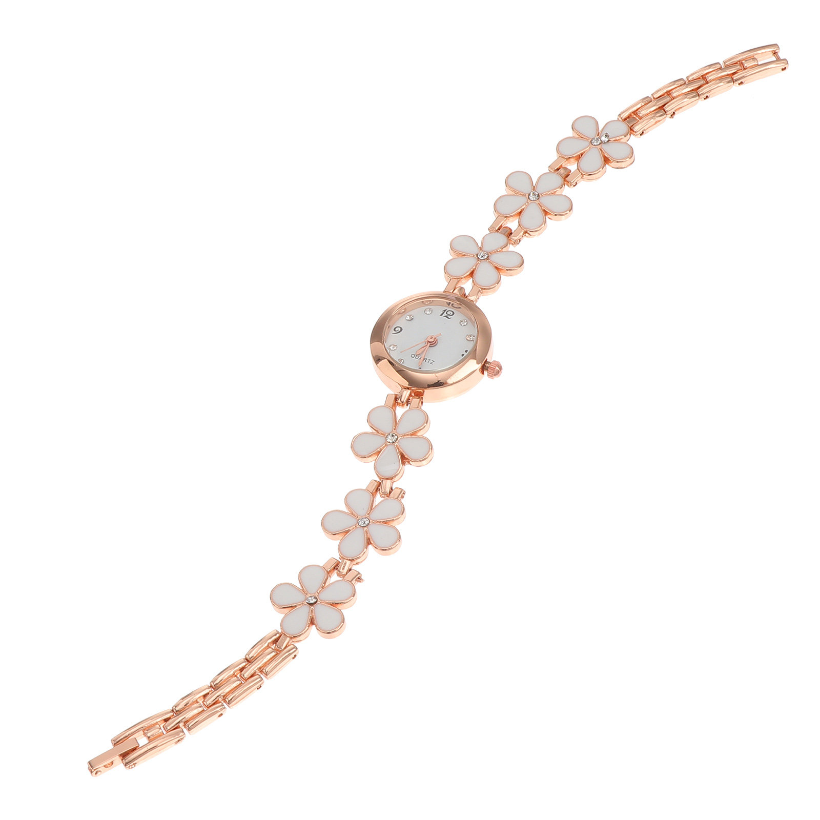 Luxury Watch Gold - Exquisite Watch White Bracelet Waterproof Fine