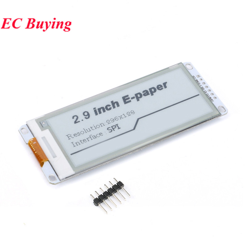 2.9 Inch E-Paper Module E-Ink  - огляд і ціна Regulator Display Watch
