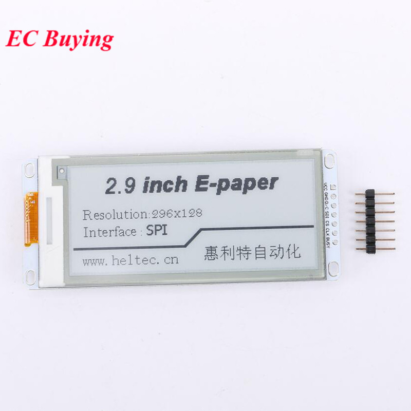2.9 Inch E-Paper Module E-Ink  - огляд і ціна Regulator Display Watch