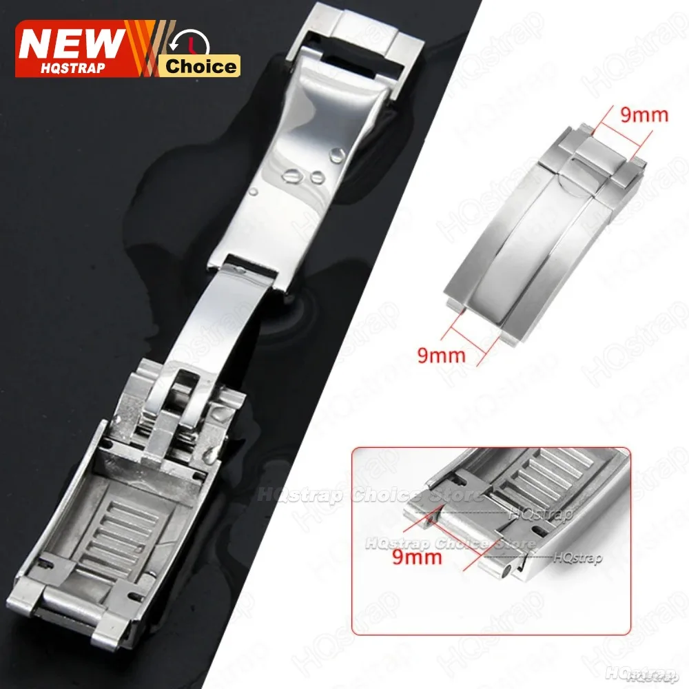 9mmx9mm Folding Buckle for Rol - огляд і ціна Luxury Watch Gold