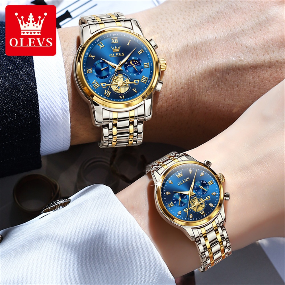 OLEVS Quartz Couple Watch Luxu - огляд і ціна Luxury Watch Zone