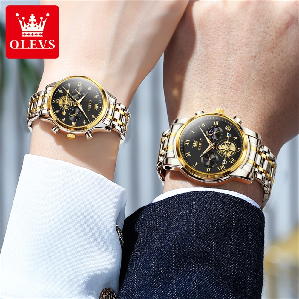OLEVS Quartz Couple Watch Luxu - огляд і ціна Luxury Watch Zone