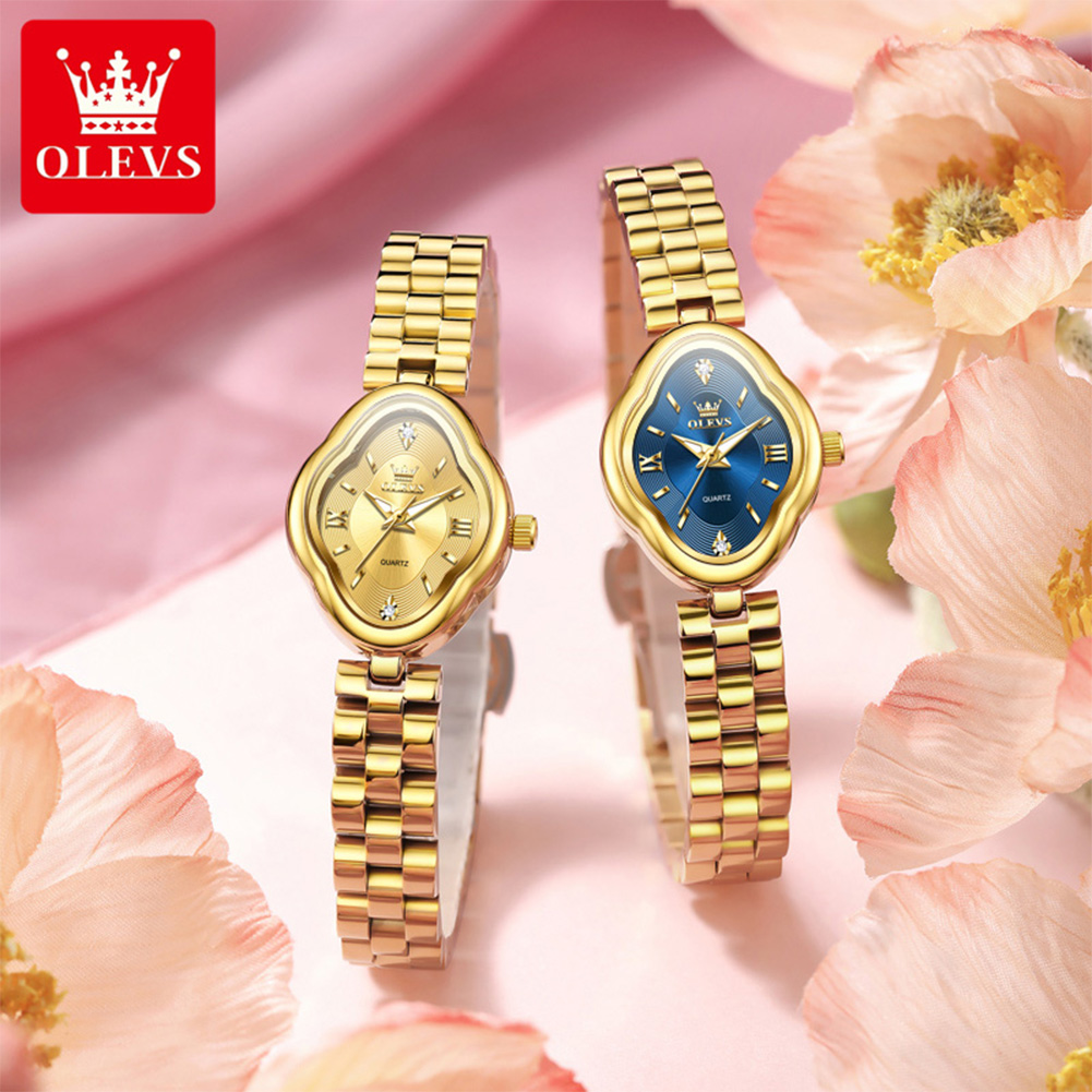 OLEVS Brand New Women's Quartz - огляд і ціна Luxury Watch Gold