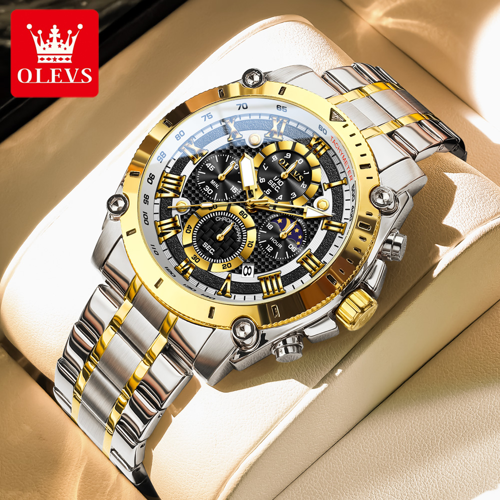 OLEVS 3689 Quartz Men's Watch  - огляд і ціна Luxury Watch Zone