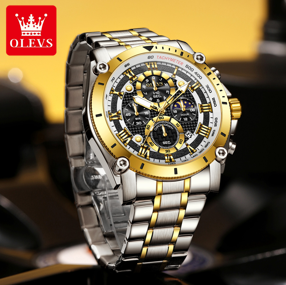 OLEVS 3689 Quartz Men's Watch  - огляд і ціна Luxury Watch Zone