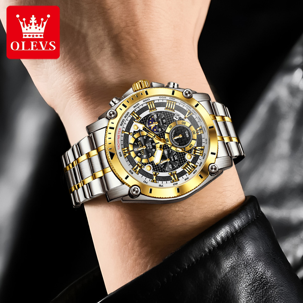 OLEVS 3689 Quartz Men's Watch  - огляд і ціна Luxury Watch Zone