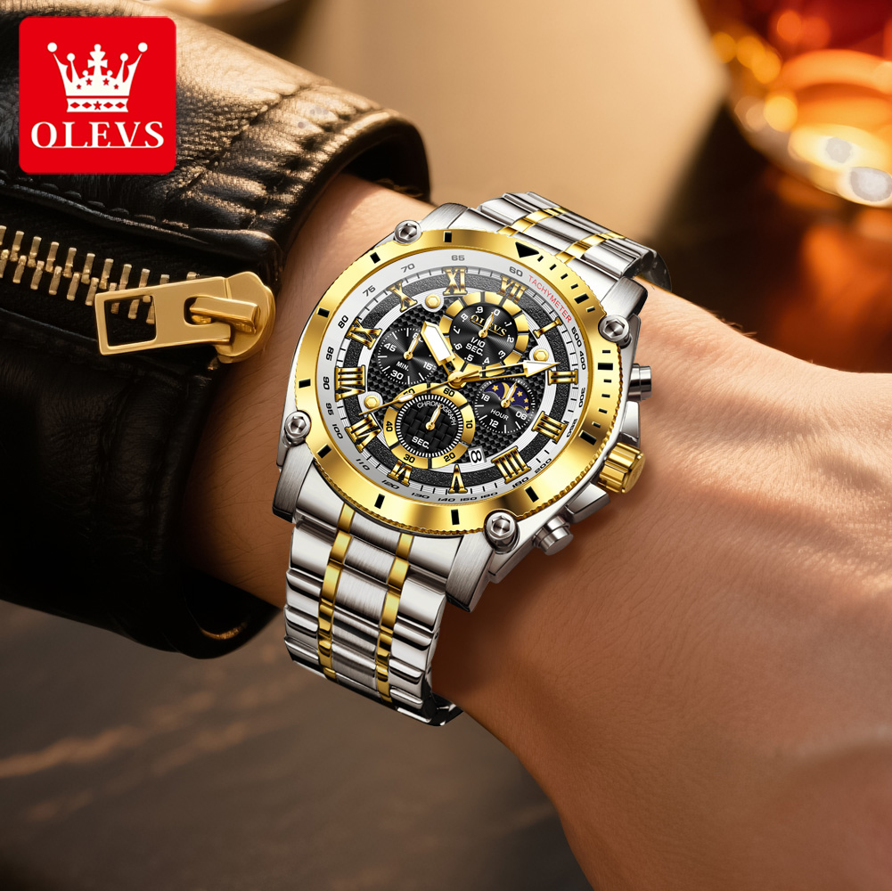 OLEVS 3689 Quartz Men's Watch  - огляд і ціна Luxury Watch Zone