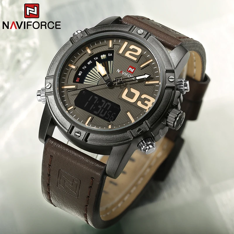 NAVIFORCE Top Brand Men Watch  - огляд і ціна Luxury Watch Zone