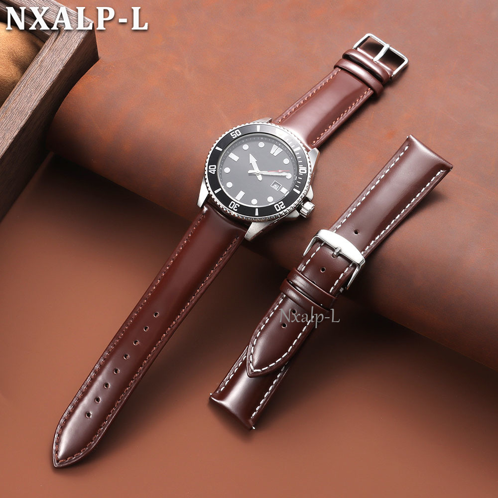 Oiled Leather Strap for Omega  - огляд і ціна Omega Watch Speedmaster
