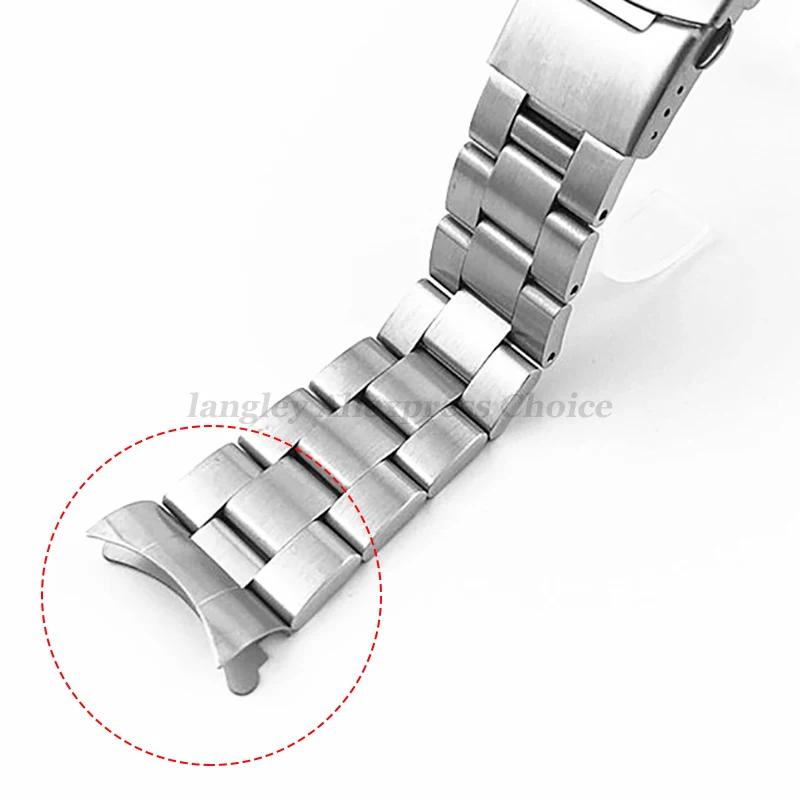 Curved End Link for Seiko SKX0 - огляд і ціна Luxury Watch Gold