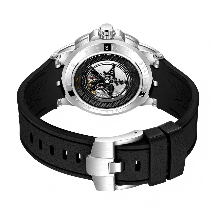 Creative 3D Quartz Watches Men - огляд і ціна Luxury Watch Engraving