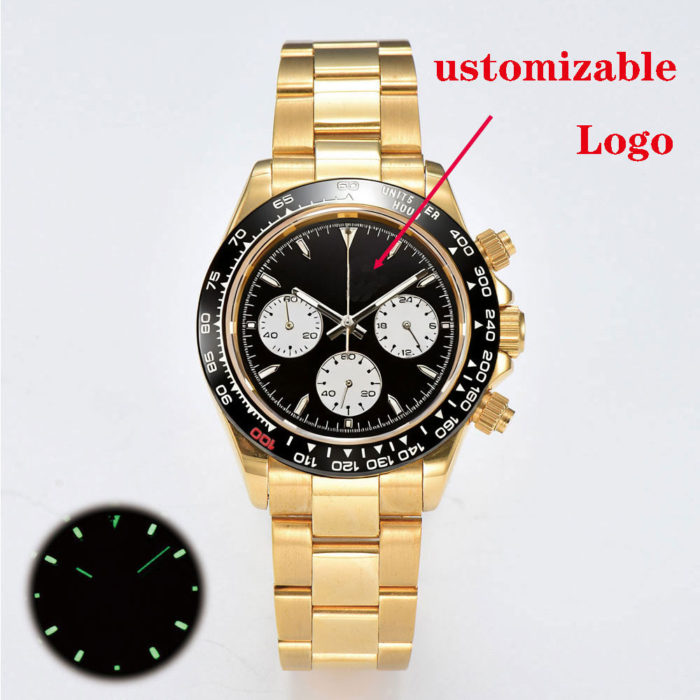 39mm gold custom men's watch V - огляд і ціна Luxury Watch Gold