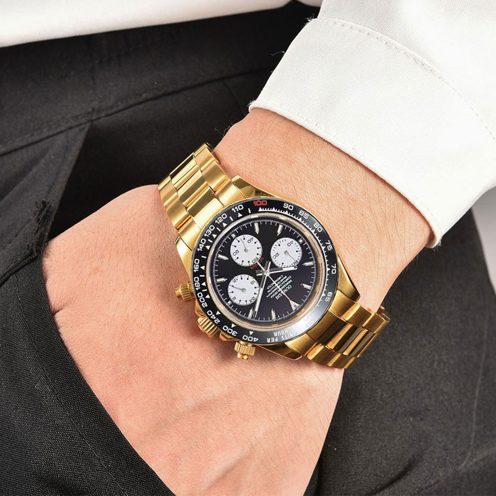 39mm gold custom men's watch V - огляд і ціна Luxury Watch Gold