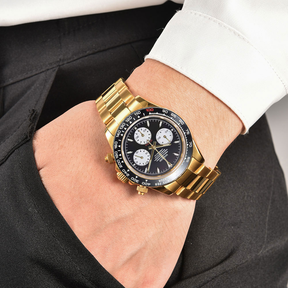 39mm gold custom men's watch V - огляд і ціна Luxury Watch Gold