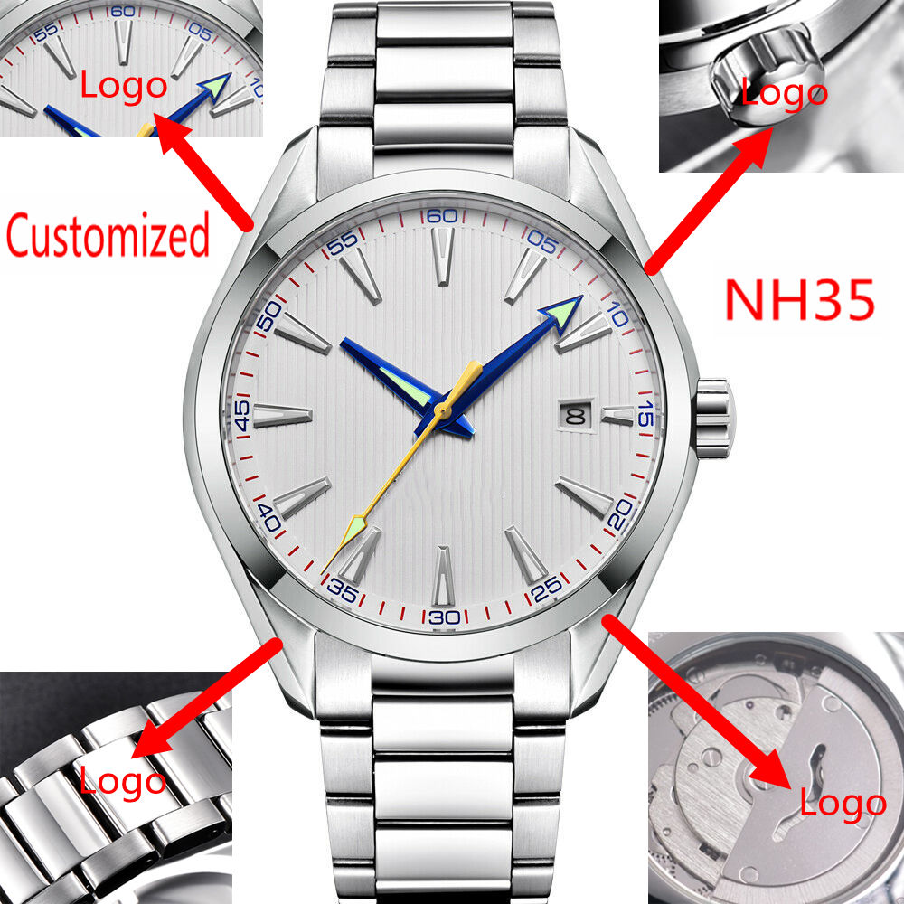 Custom Logo 41mm Men Miyota/NH - огляд і ціна Luxury Watch Manufacturers