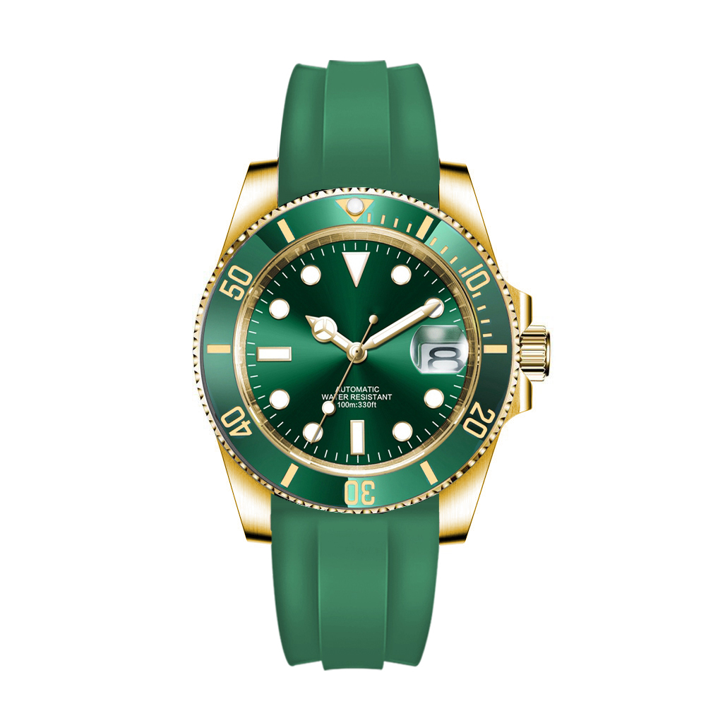 Custom logo 40mLuxury NH35/ Mi - огляд і ціна Luxury Watch Gold
