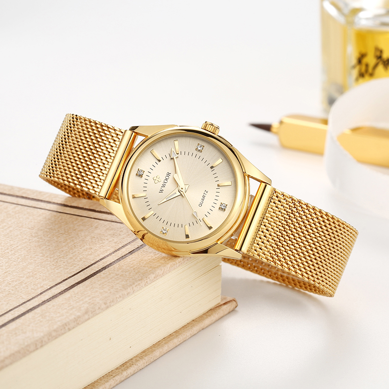 WWOOR Luxury Brand Dress Gold  - огляд і ціна Luxury Watch Brand For Women